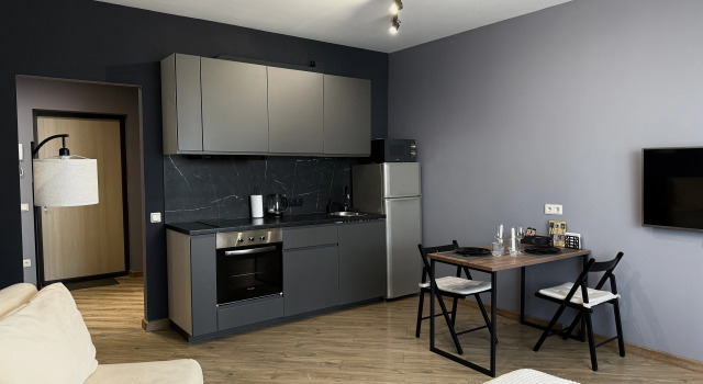 Uyutnaya Studiya 32m U Metro Zvezdnaya Flat, Rezervovat Apartmán Hotely v Moskovskiy district s parkováním, Parkování