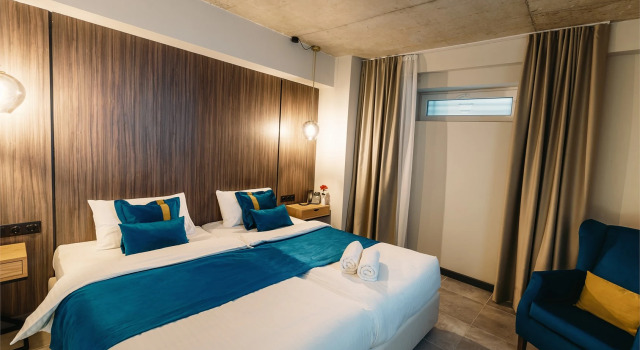 Двухместный номер Economy Цокольный этаж Отель Tulip Residence & Spa