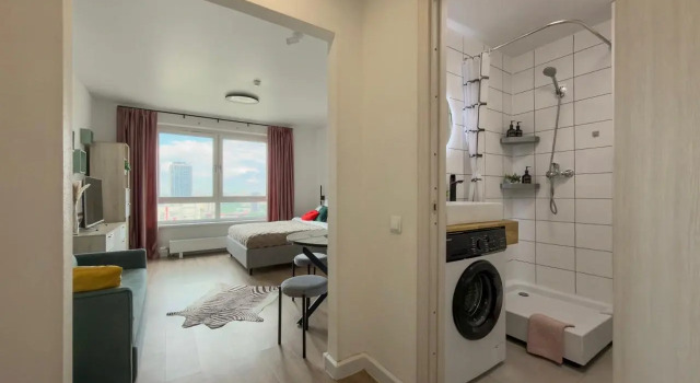 Na Ochakovskom Shosse 5k5 Flat, Rezervovat Apartmán Hotely v ZAO Area s parkováním, Parkování