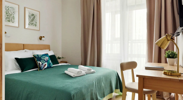 Апартаменты Квартира RoomyRoom Огни Залива