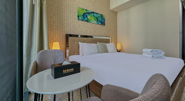 Студия Апартаменты bnbmehomes Apt In Business Bay - Heart of Dubai-1820