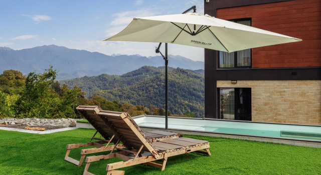 Novyi na 14 Gostei S Dzhakuzi Podogrevaemym Basseinom I Saunoi Private house, Rezervasyon Tatil Evi Crimea villalar, Villa