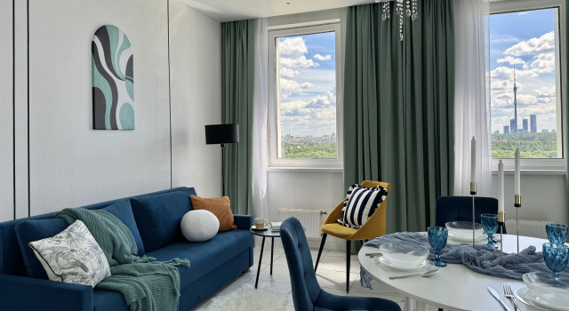 1-K. 3 Krovati Flat, Rezerwuj Apartament Moskwa Rosja