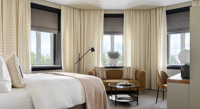 Двухместный Премьер номер с панорамным видом Отель GLINZ Hotel by Ginza Project