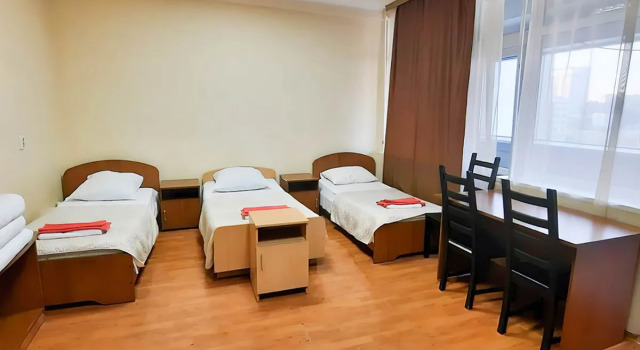 Кровать в общем номере (мужской номер) Мини-отель Smart Hotel Ростов-на-Дону