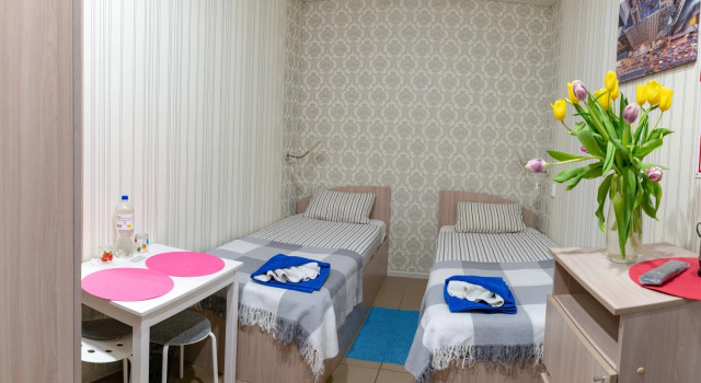 Кровать в общем номере Guest House Seven Nights - Hostel