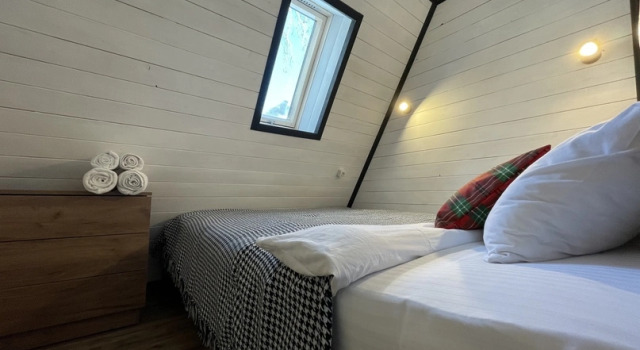 Paradise in a Hut House with view Ural Glamp Glamping