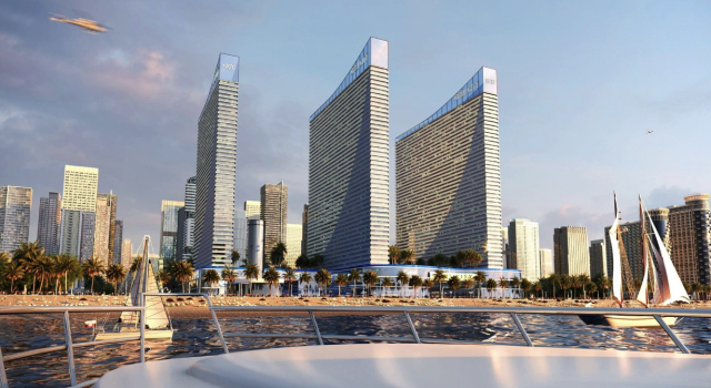 Трёхместные апартаменты Standard с балконом и с красивым видом из окна ORBI CITY Hotel Sea View