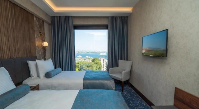 Двухместный номер Standard с видом на море Ring Stone Hotels Bosphorus - Special Class