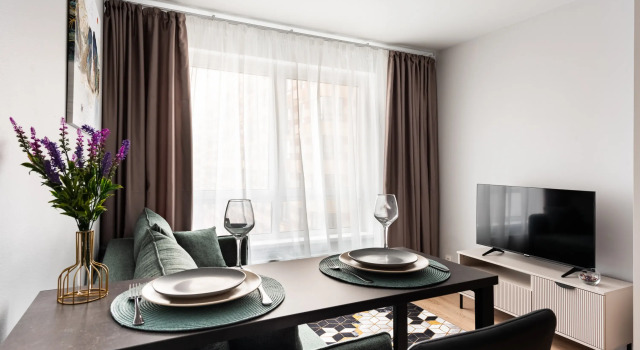 Izumrudnaya Studiya Flat, Rezervovat Apartmán Hotely v ZAO Area s parkováním, Parkování