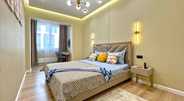 Stilnye s Vidom i Dizaynerskim Remontom Apartments, Rezervovat Apartmán Almaty Kazachstán