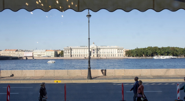 Двухместные апартаменты c 1 комнатой Квартира Роскошь с видом на Неву