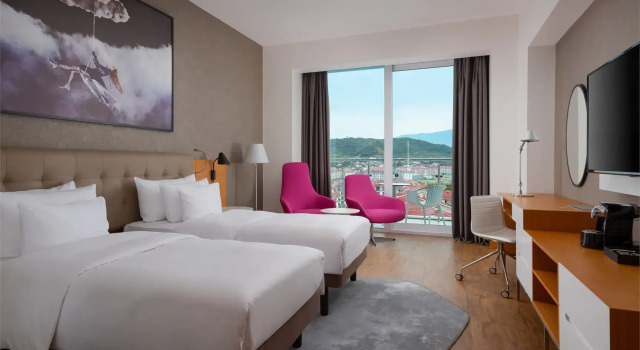 Двухместный номер Представительский с балконом и с видом на горы Radisson Collection Парадиз СПА, Сочи