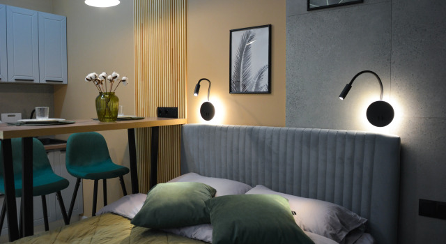 Sovremennaya studiya v Zhk Ispanskie kvartaly Flat, Book Apartment Cheap Hotels in Moscow