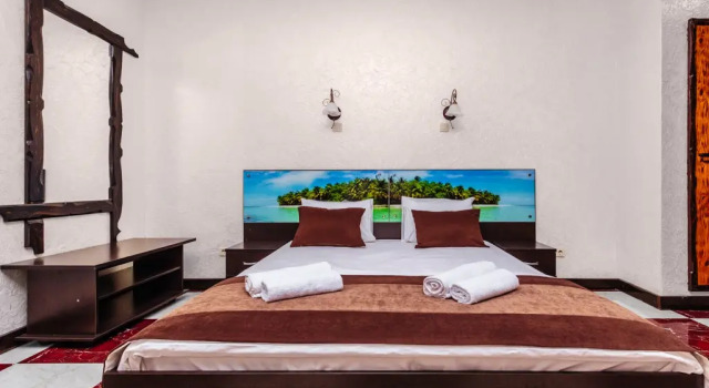 Двухместный номер Comfort с балконом Гостевой дом У Оксаны