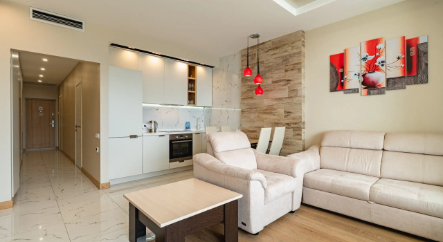 Gurzuf Riviera SPA and Residences Riviera Building 8 Apartments, Брондау Пәтер Big Yalta бассейні бар қонақ үйлер, Жүзу бассейні