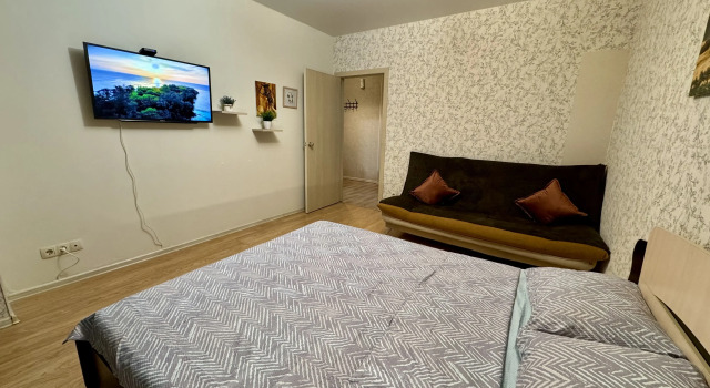 Naprotiv Parka Pobedy Flat, Prenota Appartamento Hotel a Samara con parcheggio, Parcheggio