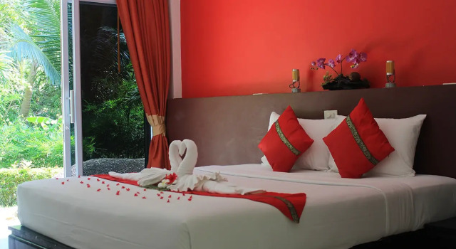 Двухместный номер Deluxe с красивым видом из окна Siva Buri Resort