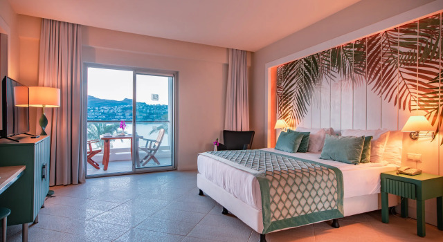 Двухместный номер Deluxe с видом на море Отель Baia Bodrum