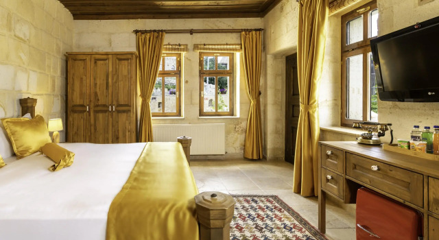 Двухместный номер Deluxe Onur Cave Cappadocia