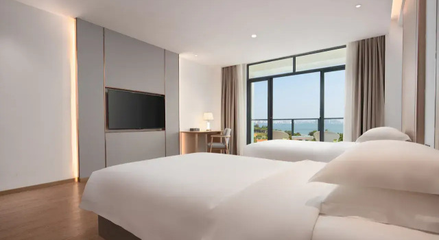 Двухместный номер Premium с балконом и с видом на море Отель Junda Seaview