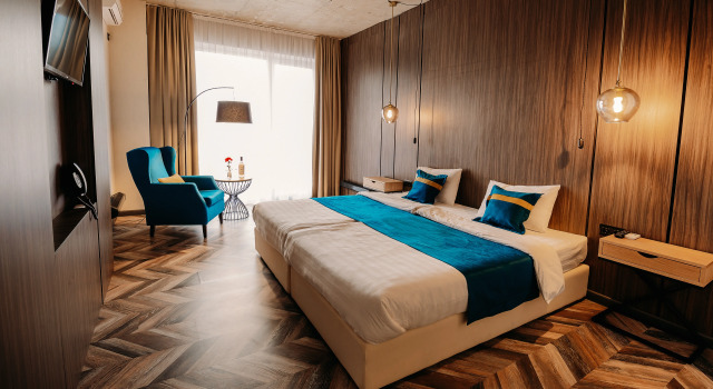 Двухместный номер Standard с балконом Отель Tulip Residence & Spa