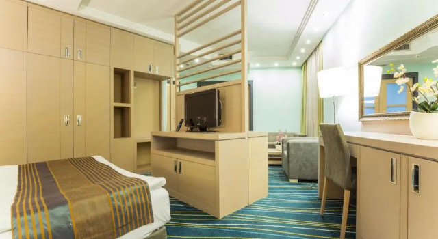Superior Doppel Zimmer mit Stadtblick Kopernikus Hotel Prag
