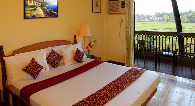 Номер Deluxe с балконом и с красивым видом из окна Отель Alagoa Resort