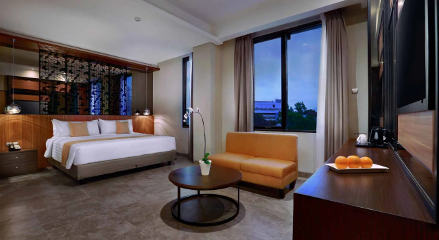 Двухместный Aston Suite с видом на город Отель Aston Inn Mataram