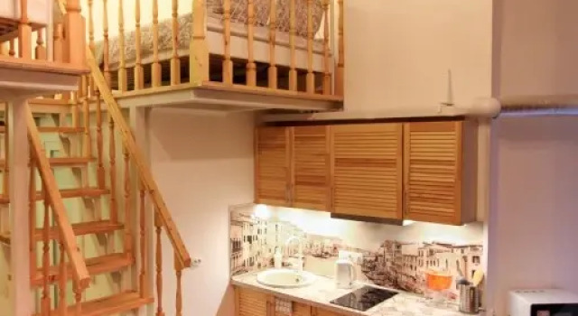 Antresol Apartments 8, Rezervovat Apartmán Vasileostrovskiy district Petrohrad, poblíž Yubileyny Sports Complex