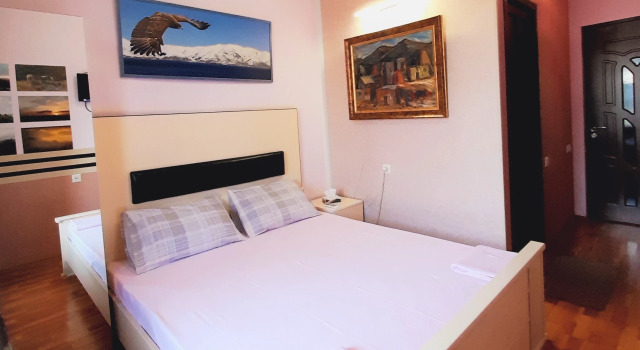 Deluxe Double room with balcony and with city view Arm Hostel