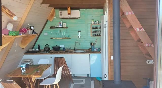 Двухместный коттедж с красивым видом из окна Частный дом Forest home for you