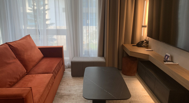 Апартамент с 2 комнатами Апарт-отель Sensa Room