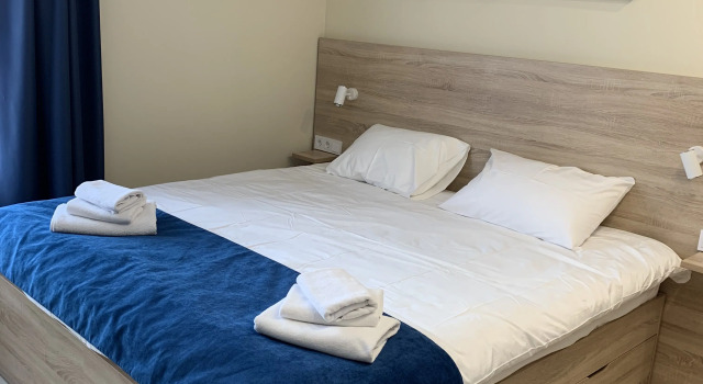 Standard- dobbelt lejlighed med byudsigt Uyutnye Apartments