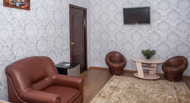 Superior Dvoulůžkový s manželskou postelí pokoj a výhledem Atrium Hotel