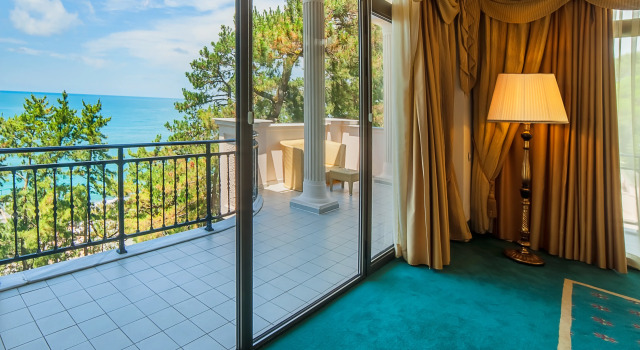 Люкс Premier Grand Milan с балконом и с красивым видом из окна Kobuleti Georgia Palace Hotel & Spa