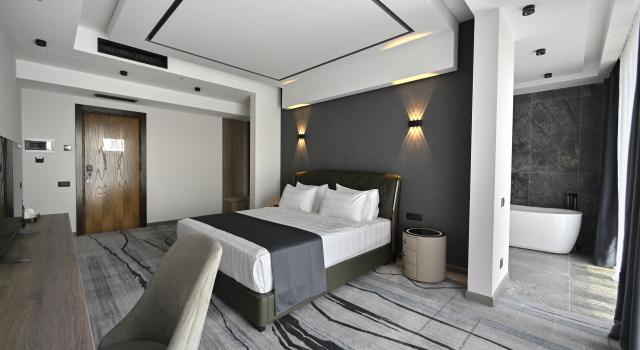 Двухместный номер Premium с балконом и с видом на горы Курортный отель SIA Resort & Spa