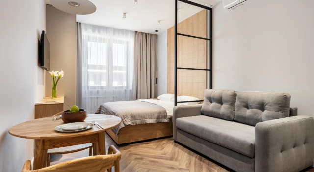 Delyuks Semeyny Modern Dizayn Dinamo Apartments, Rezerwuj Apartament SAO Area Moskwa