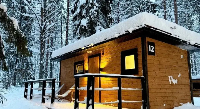 New Camp Camping, Boek Camping Hotels in Karelia met parkeren, Parkeren