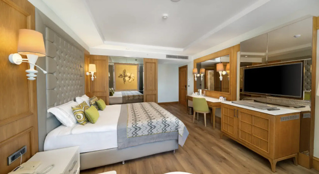 Люкс Deluxe с балконом и с красивым видом из окна Sueno Hotels Deluxe Belek