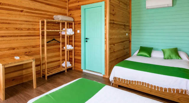 Бунгало с видом на сад Отель Izgen Bungalows