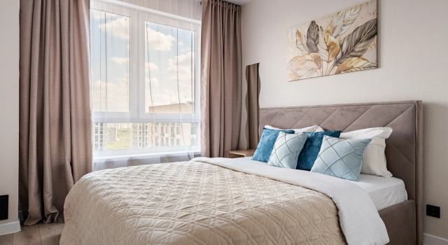 Skandinavskaya Estetika, 33 Etazh - V Gostyah u Mashenki Flat, Rezervovat Apartmán ZAO Area Moskva, poblíž Ozyornaya Metro Station