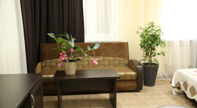 Двухместный номер повышенной комфортности №6 с балконом Отель Green House