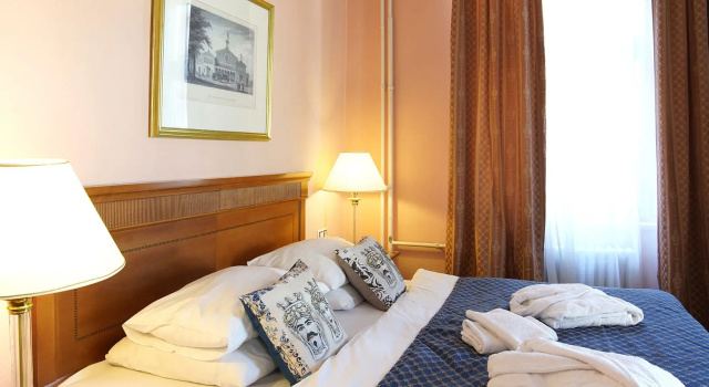 Двухместный номер Deluxe с балконом и с красивым видом из окна Hotel Villa Lauretta