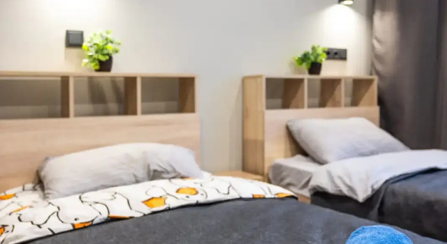 Studiya S Razdelnymi Krovatyami V Gostinitse Salyut Apartments, Rezervovat Apartmán Hotely v ZAO Area s parkováním, Parkování