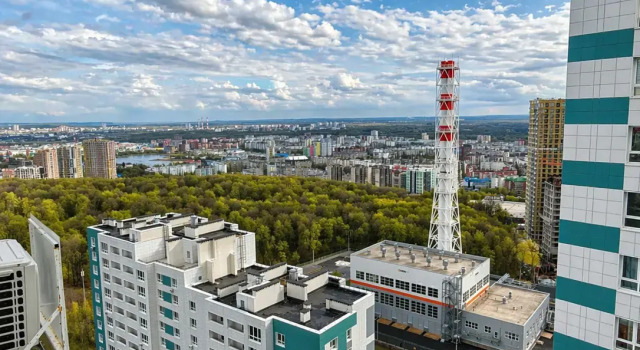 Sovremennaya Studiya ryadom s Dvortsom Boryby Flat, Rezervovat Apartmán Hotely v Bashkortostan s parkováním, Parkování