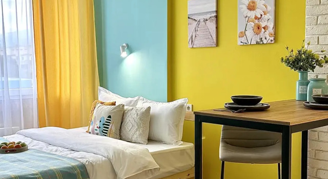 Bayhouse Na Mikrorajone ZHetysu-4-3 Flat, Réserver Appartement Hôtels à Almaty avec parking, Parking