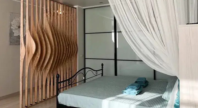 Na Prospekte Lenina, 50 Flat, Boek Appartement Hotels in Magnitogorsk met parkeren, Parkeren