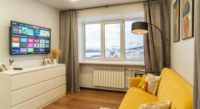 Uyutnaya 1-K S Potryasayuschim Vidom Na Gory Flat, Book Apartment Kirovsk Murmansk Region