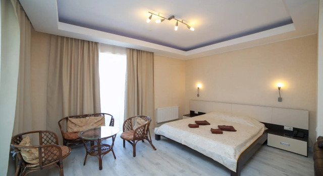Suite doppia White con balcone e con vista Ai Sofiya Hotel